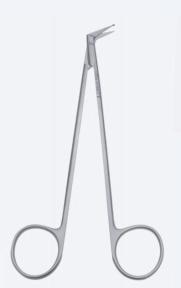 иці Mills, мікро, судинні, з кулькою на кінчику, інший кінчик гострий, вигнуті, під кутом 60°, довжина 225 мм. Бренд - Asanus Medizintechnik Gmb, Німеччина